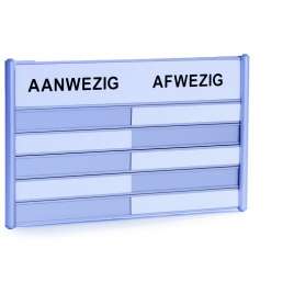 Aanwezigheidsbord BHV