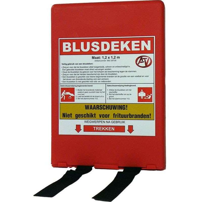 Blusdeken- Hardbox 120 x 120 cm